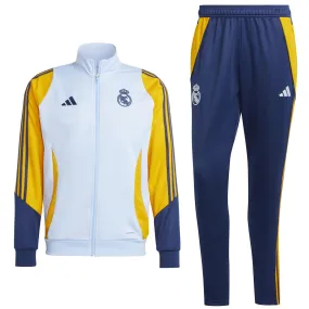 Real Madrid training bench Soccer tracksuit 2024/25 - Adidas