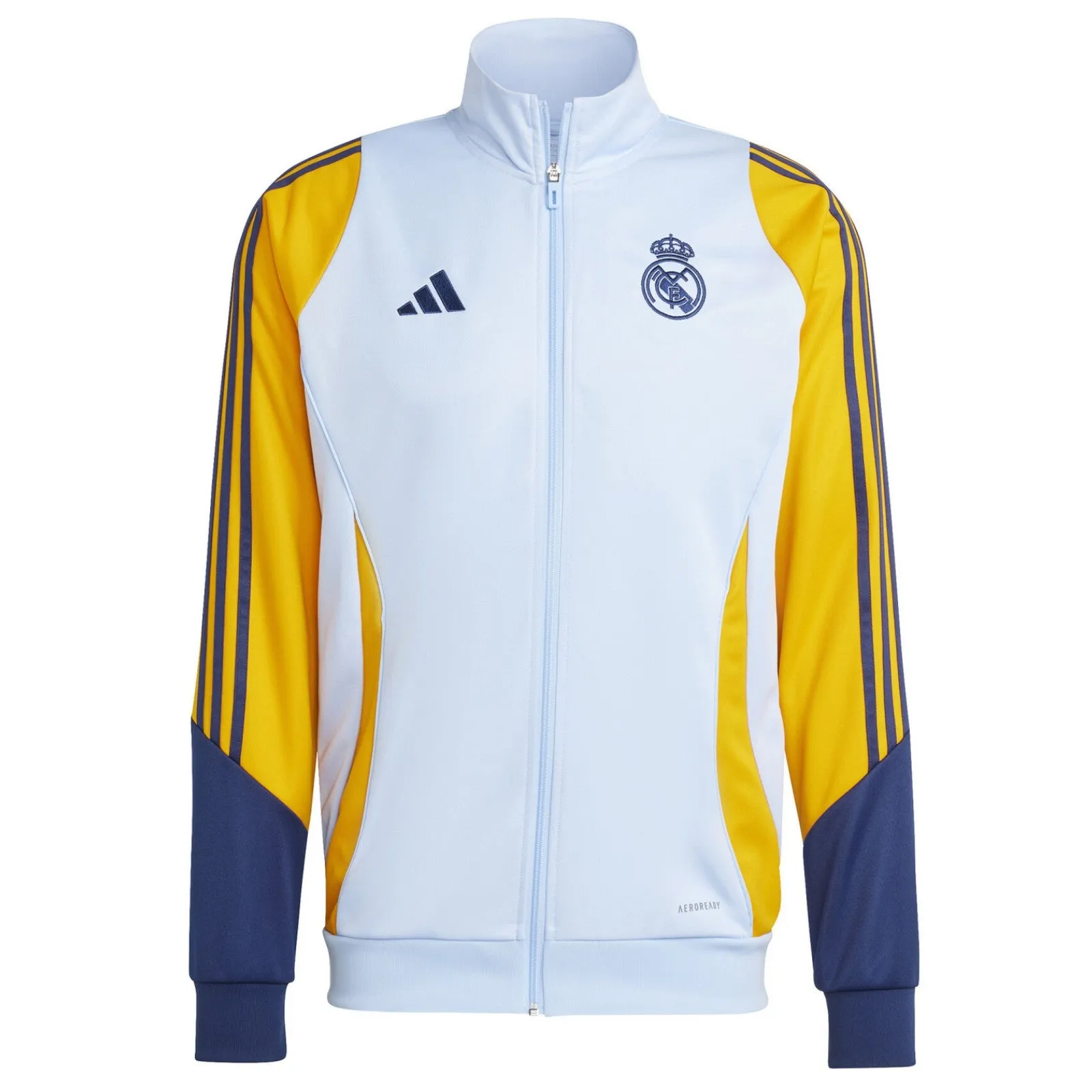 Real Madrid training bench Soccer tracksuit 2024/25 - Adidas