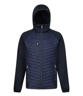 Regatta Navigate Hybrid Jacket | Navy/Seal Grey