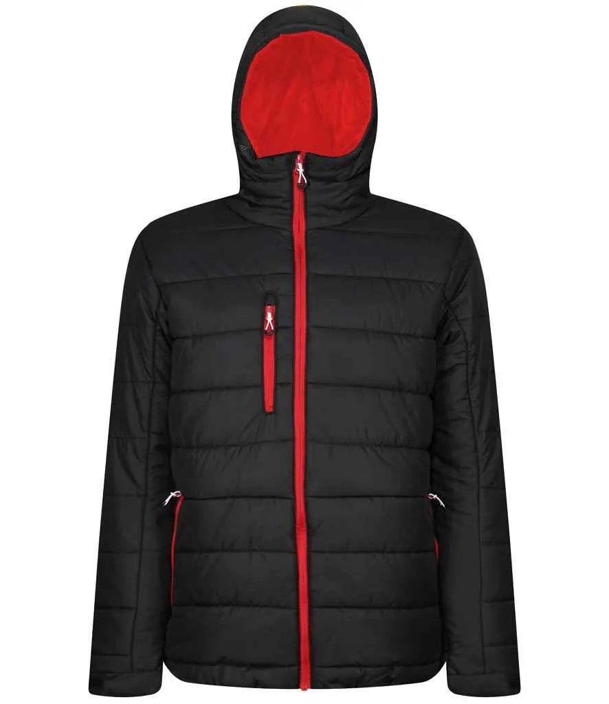 Regatta Navigate Thermal Jacket | Black/Classic Red