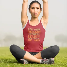 Retain the body Women's Racerback Tank