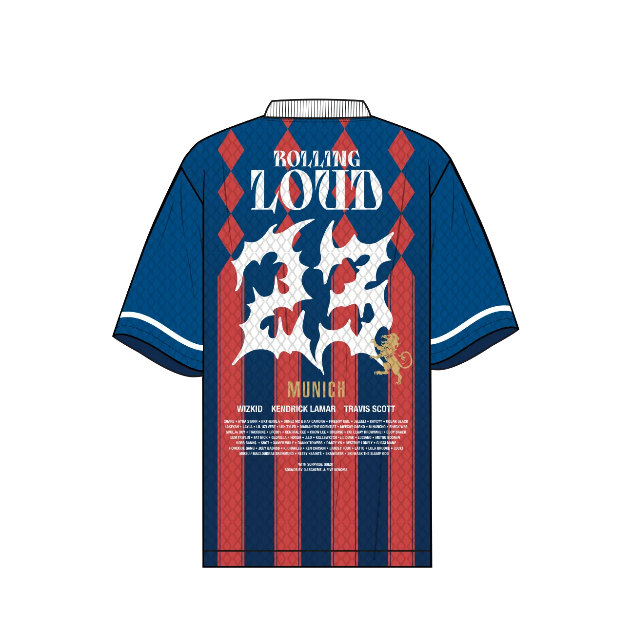 RL Munich 23 Loud League Mesh Soccer Jersey