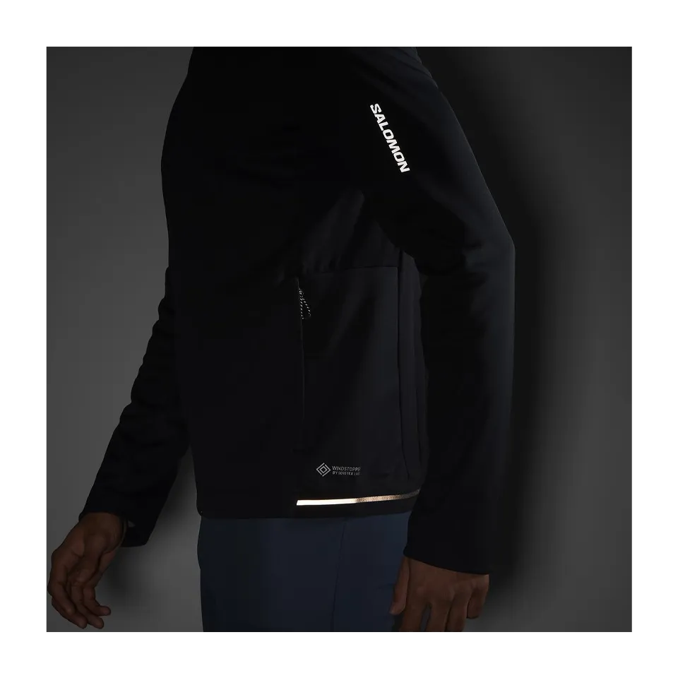 Salomon Men's GORE-TEX Softshell Jacket Deep Black