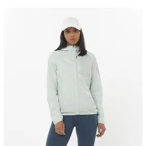 Salomon | Women's Bonatti Cross Wind Jacket - Misty Blue