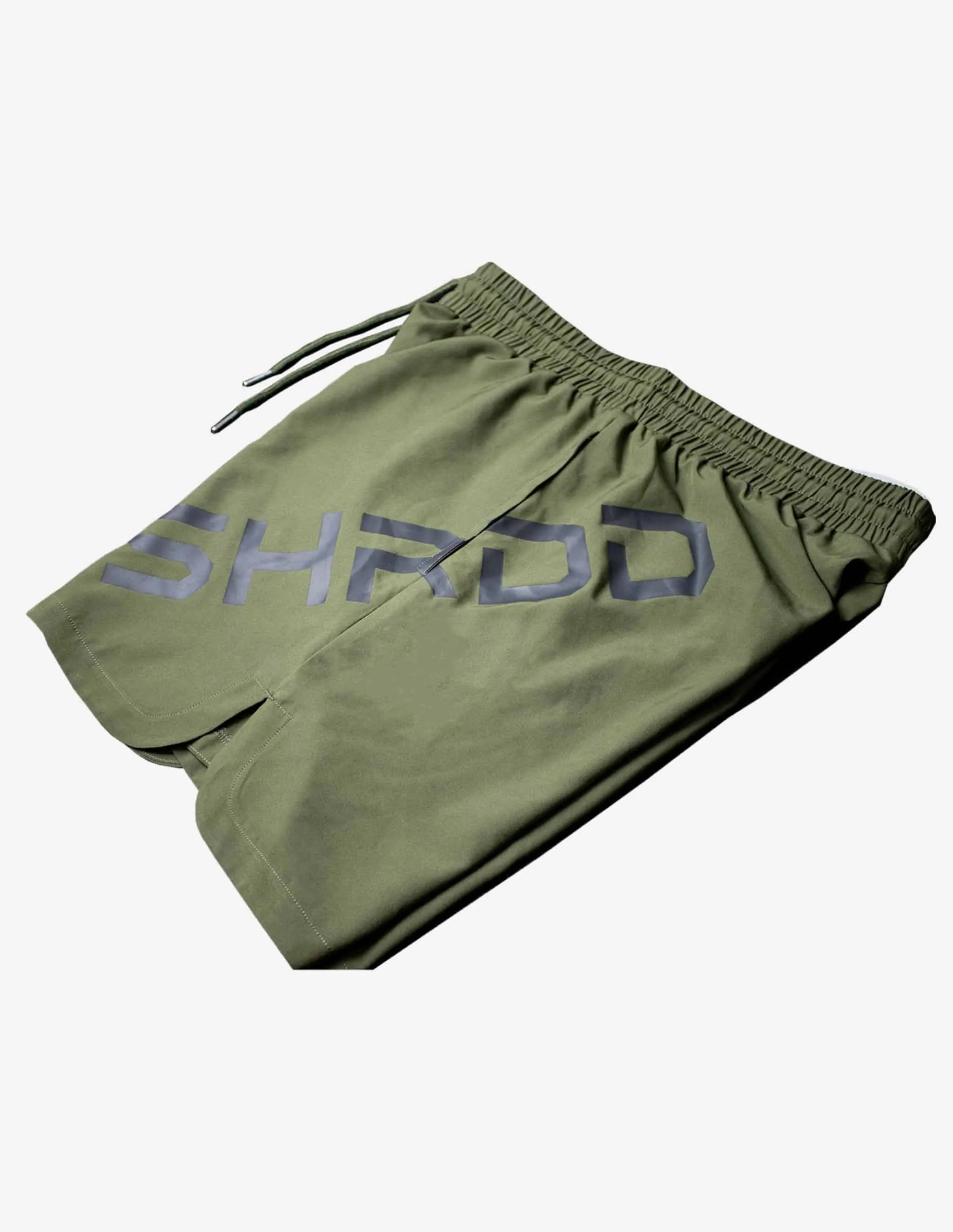 SHRDD Impact - Midcut shorts - Khaki Green