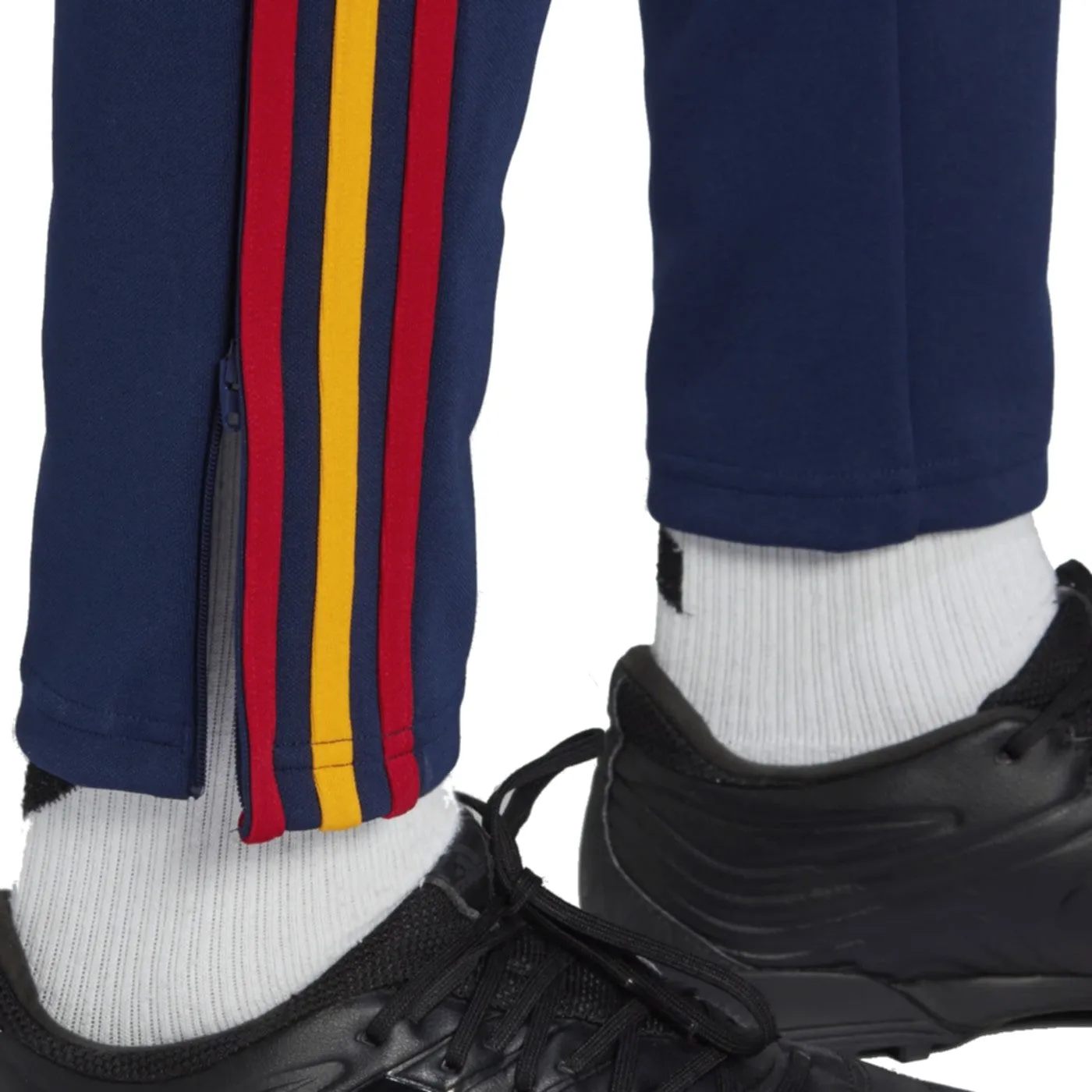 Spain navy training bench Soccer tracksuit 2022/23 - Adidas
