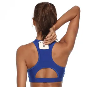 Sports Bra with Phone Pocket