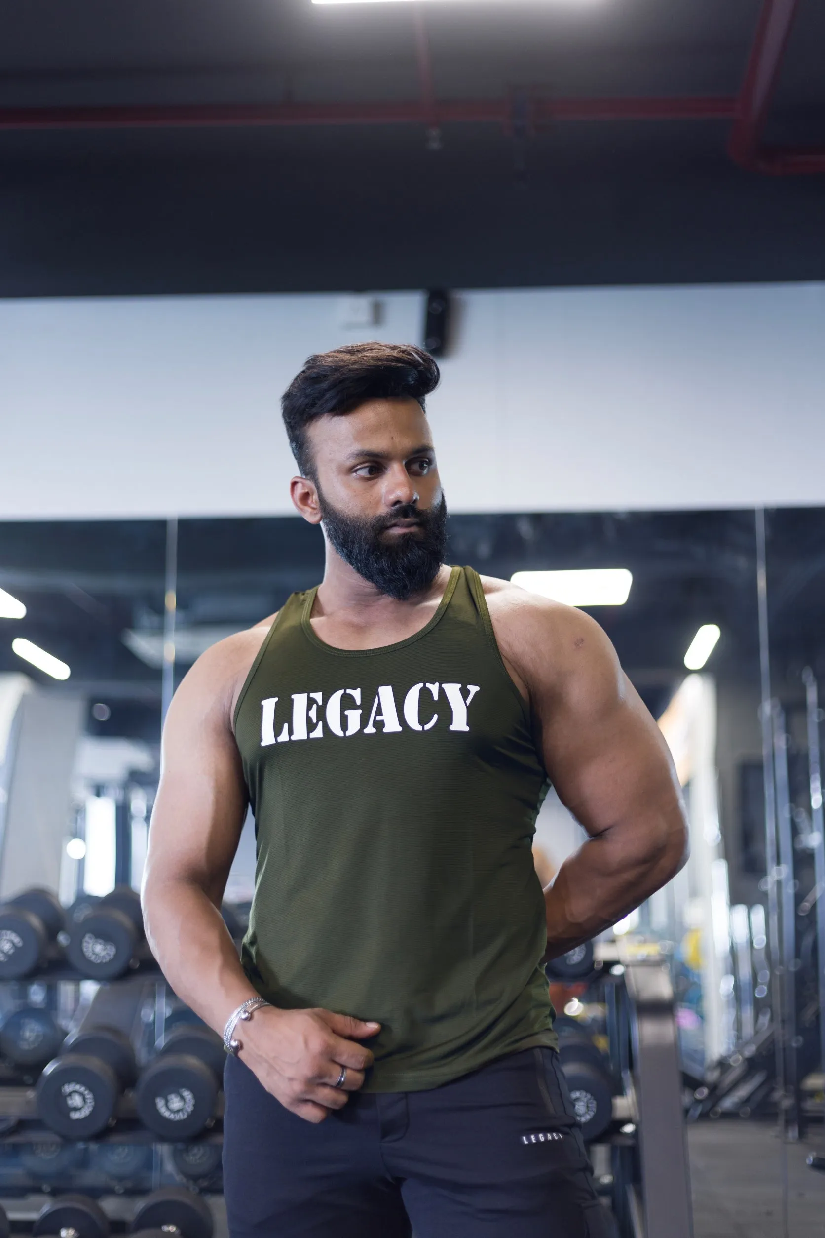 SUPER TANKS OLIVE GREEN