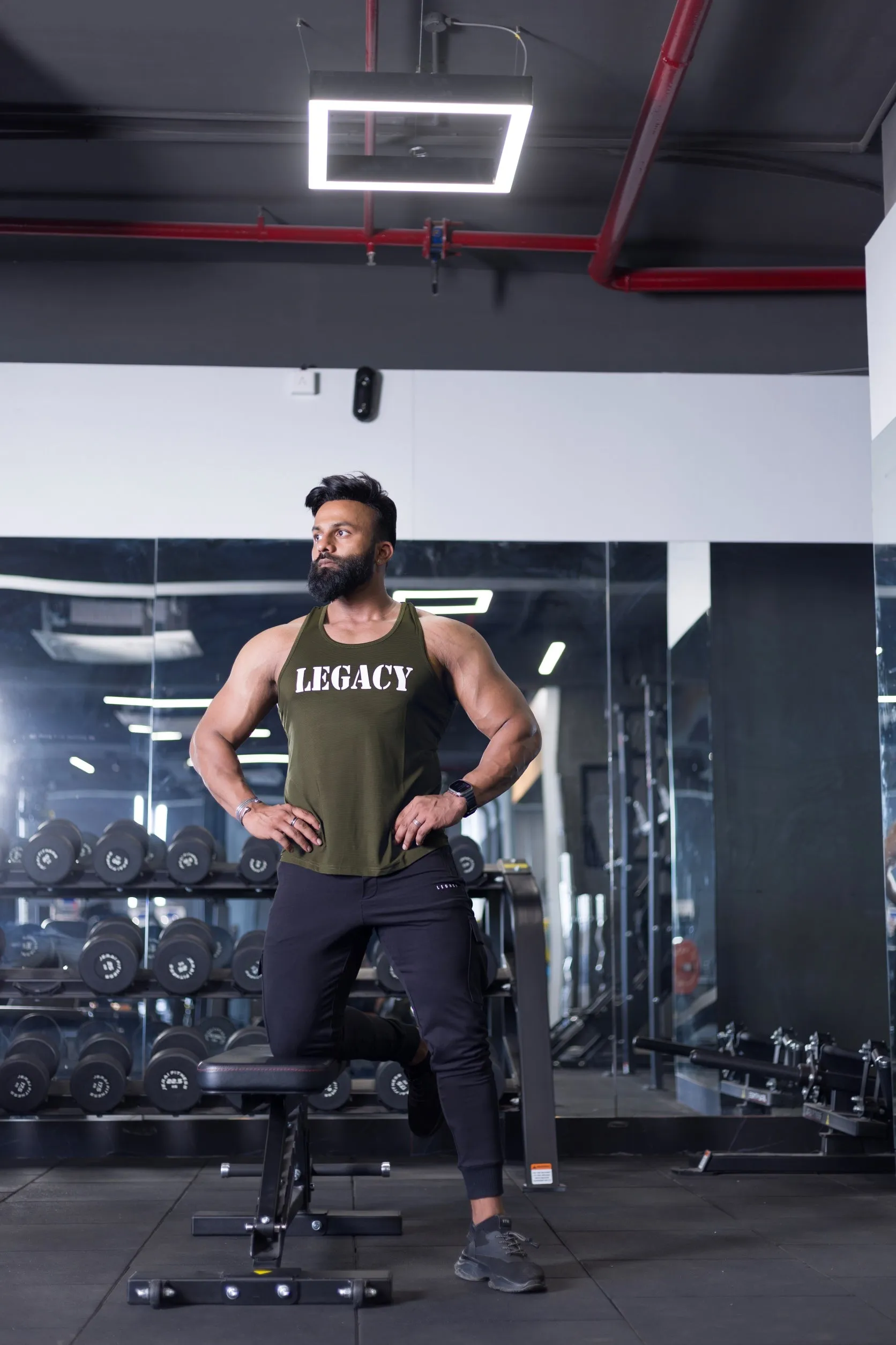 SUPER TANKS OLIVE GREEN