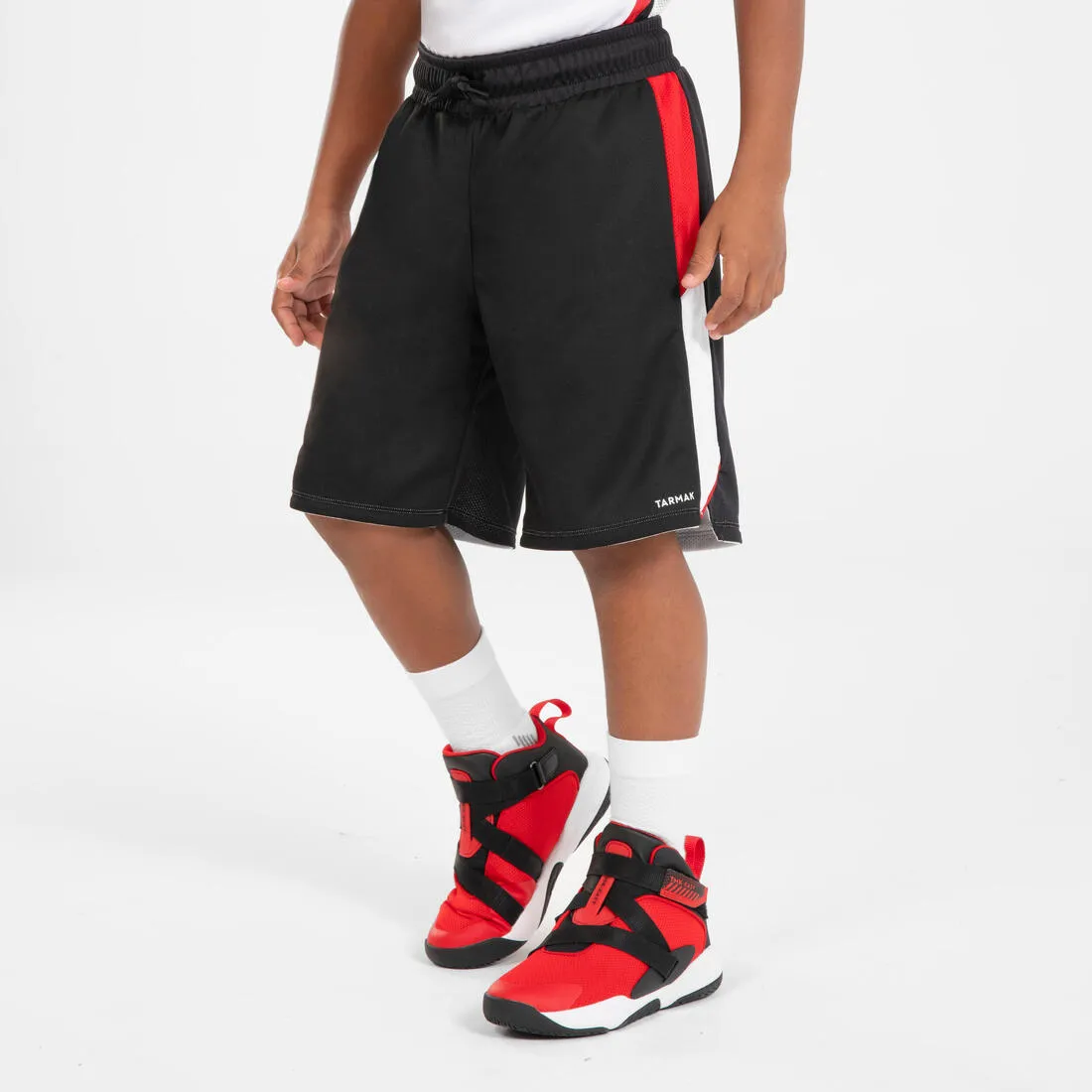 Tarmak Kid's SH500R Reversible Basketball Shorts