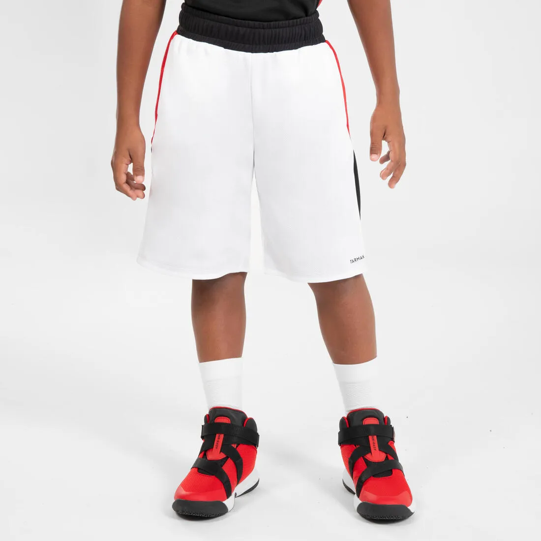 Tarmak Kid's SH500R Reversible Basketball Shorts
