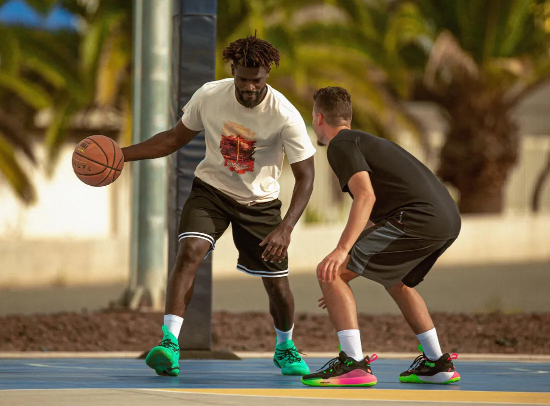 Tarmak Men's SH500R Reversible Basketball Shorts