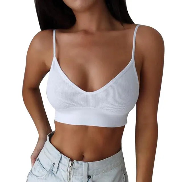 Women Fitness Top Seamless Yoga Bra