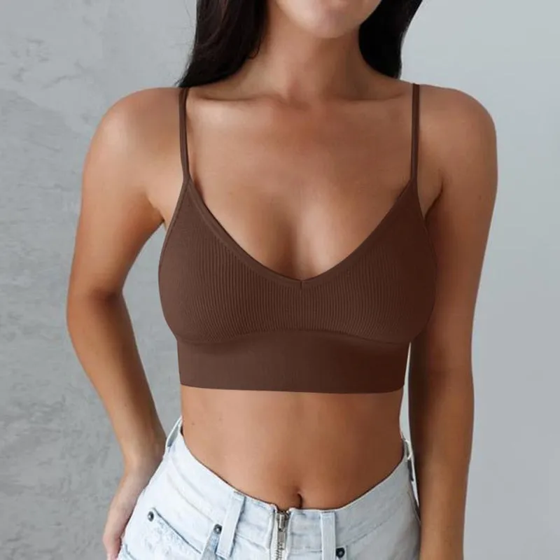 Women Fitness Top Seamless Yoga Bra