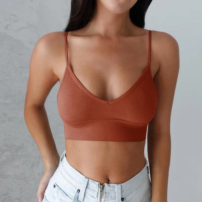 Women Fitness Top Seamless Yoga Bra