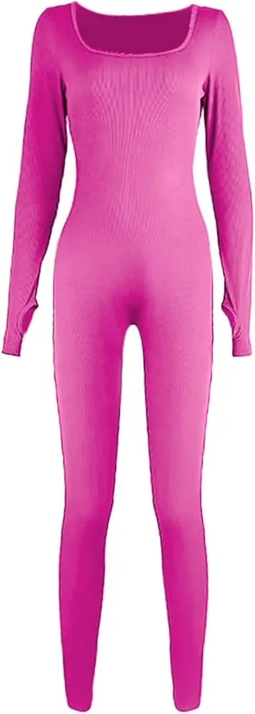 Women Jumpsuit Winter Fluffy Yoga Jumpsuits    WJP1204