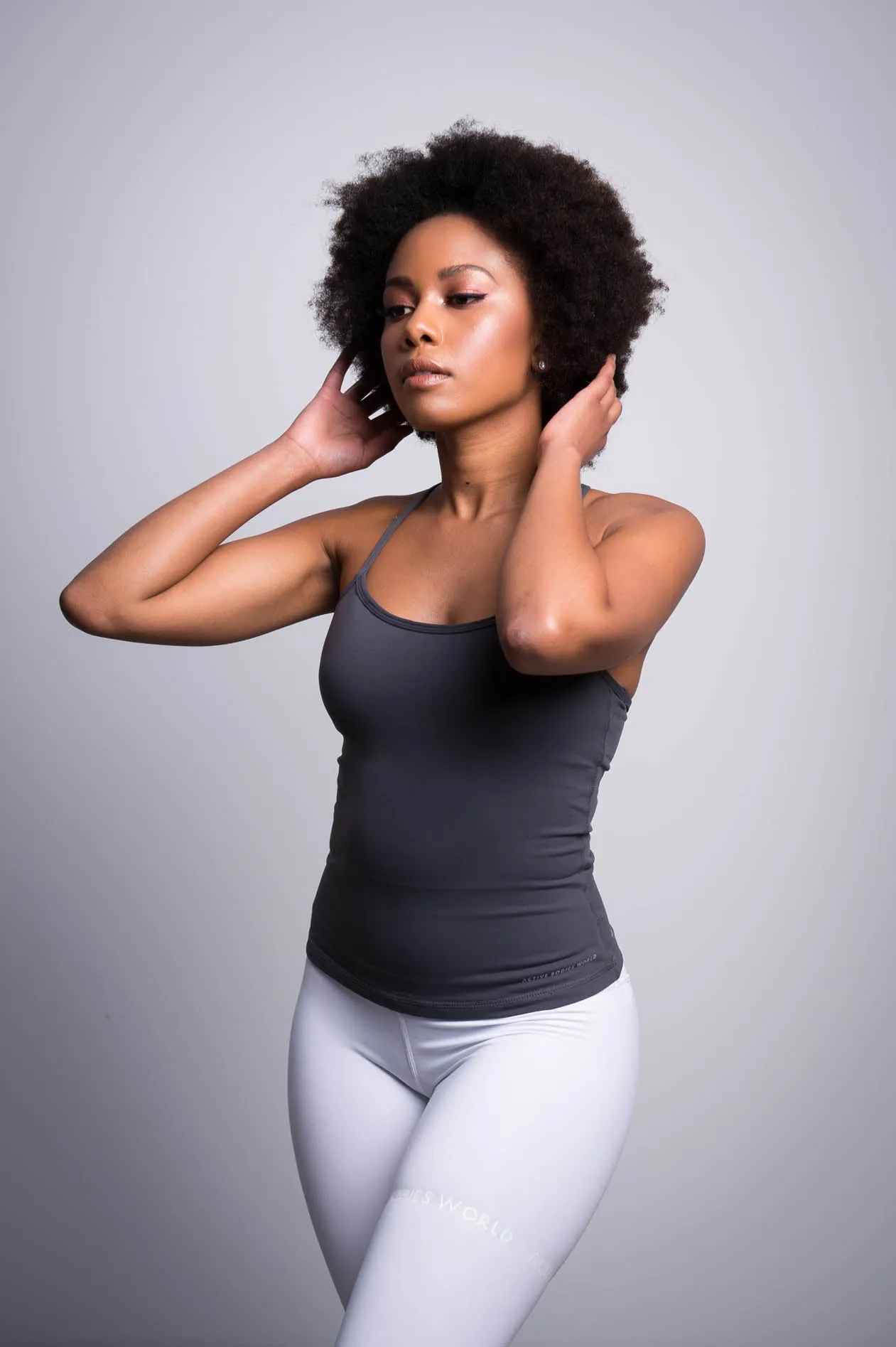 Womens Align Singlet - Grey