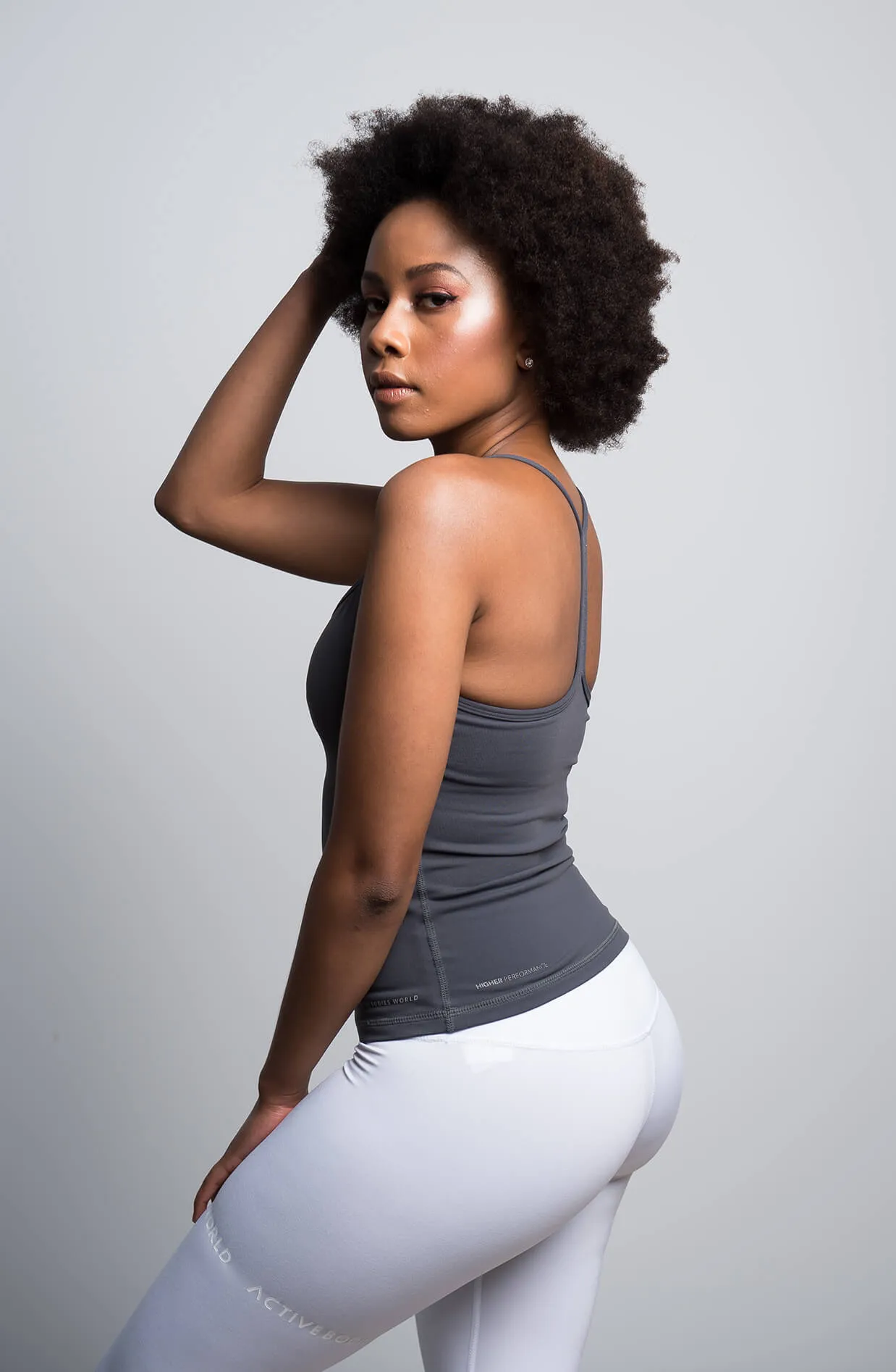 Womens Align Singlet - Grey