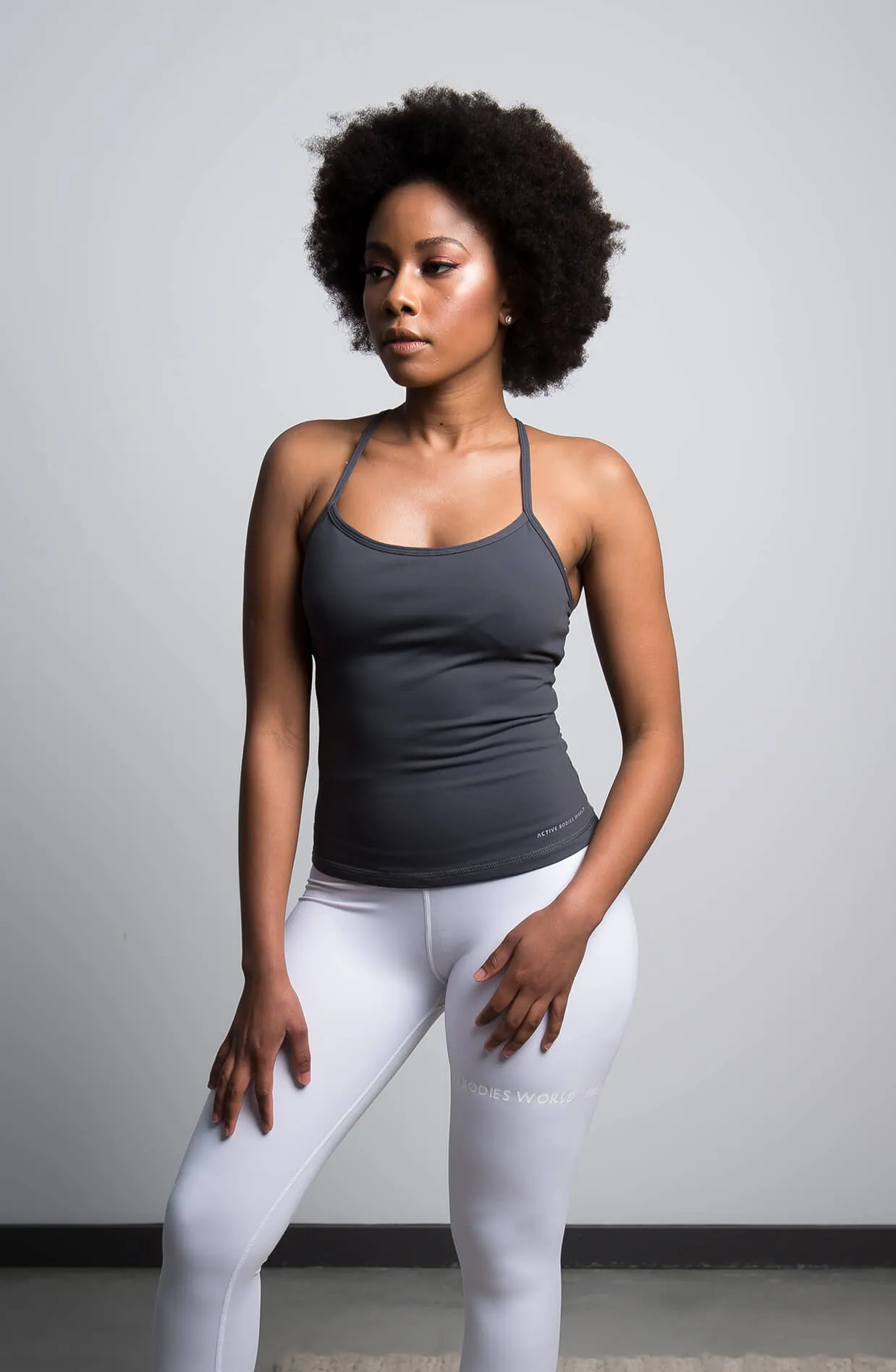 Womens Align Singlet - Grey