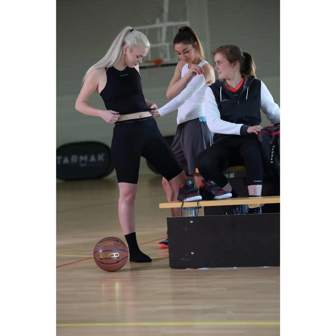 Women's Basketball Protective Base Layer Top