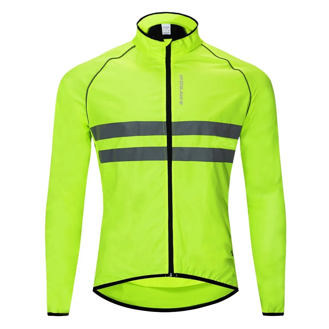 WOSAWE Ultralight Men's Cycling Windbreaker Reflective Jacket