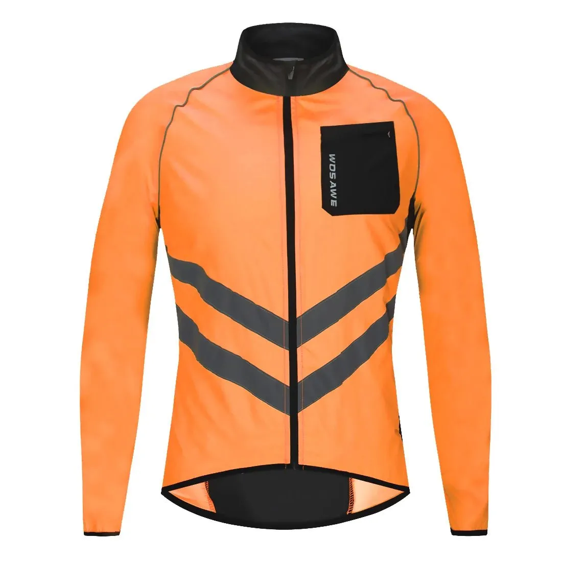 WOSAWE Ultralight Men's Cycling Windbreaker Reflective Jacket