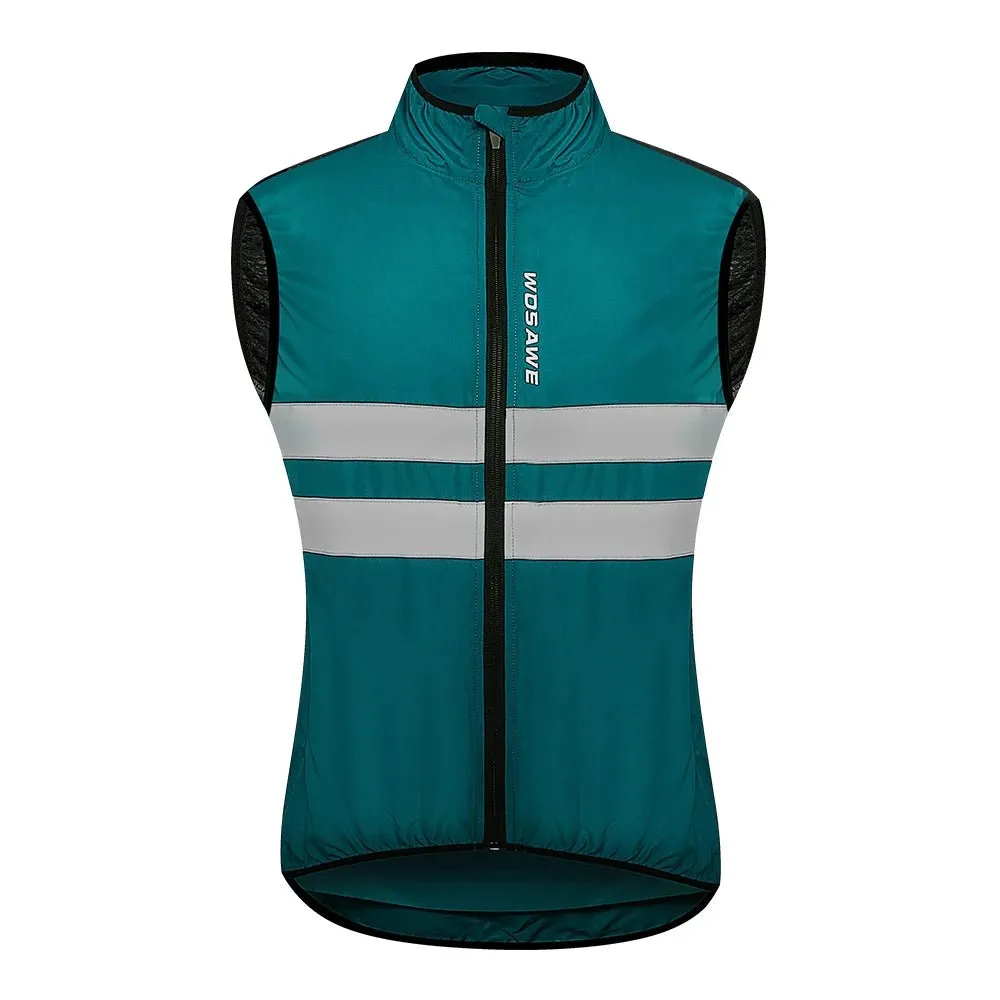WOSAWE Ultralight Men's Cycling Windbreaker Reflective Jacket