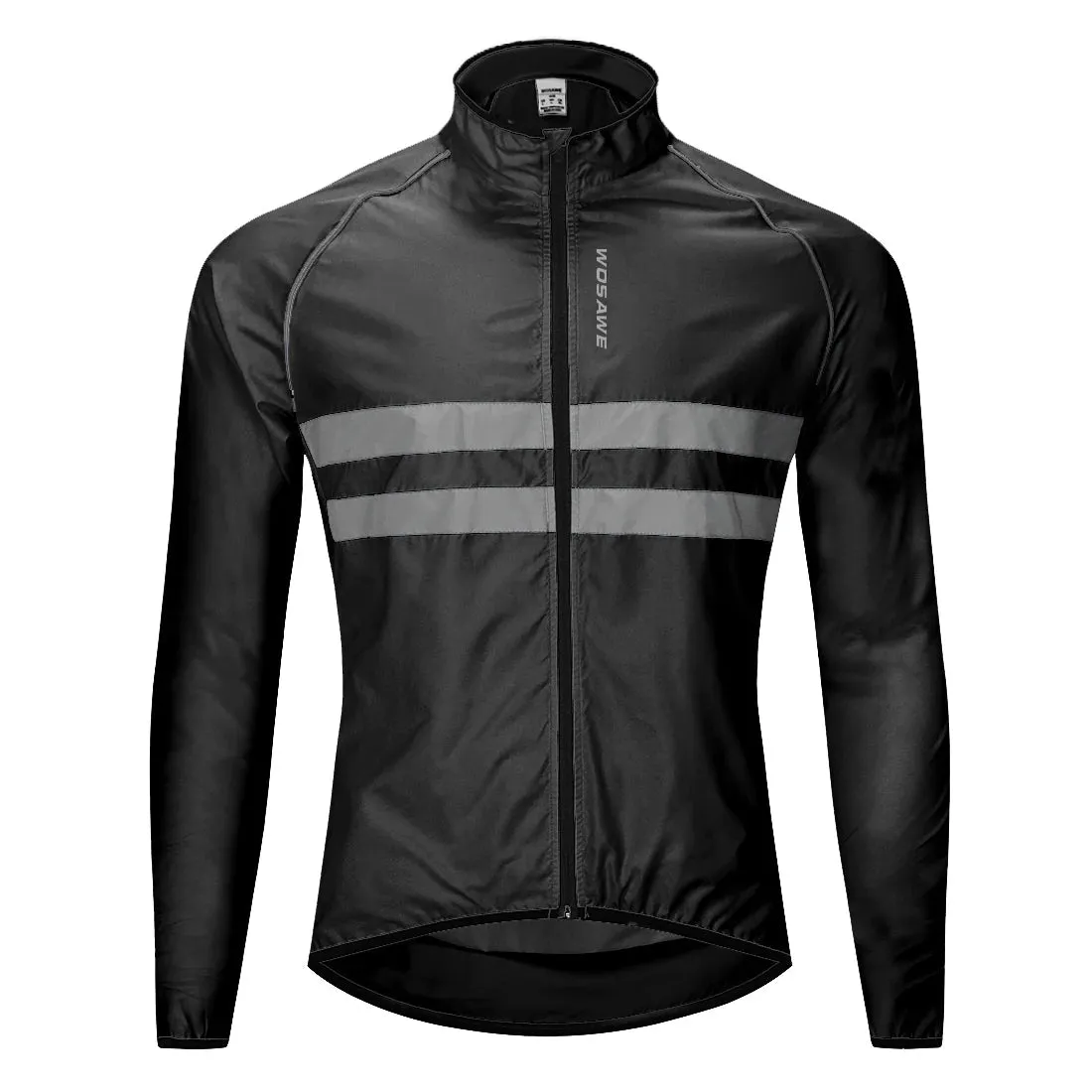WOSAWE Ultralight Men's Cycling Windbreaker Reflective Jacket