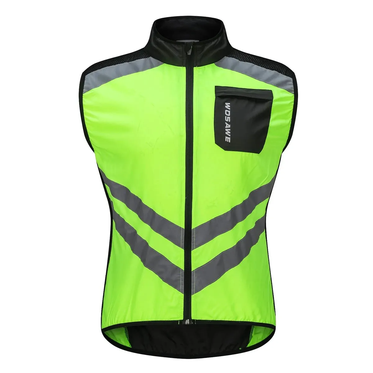 WOSAWE Ultralight Men's Cycling Windbreaker Reflective Jacket
