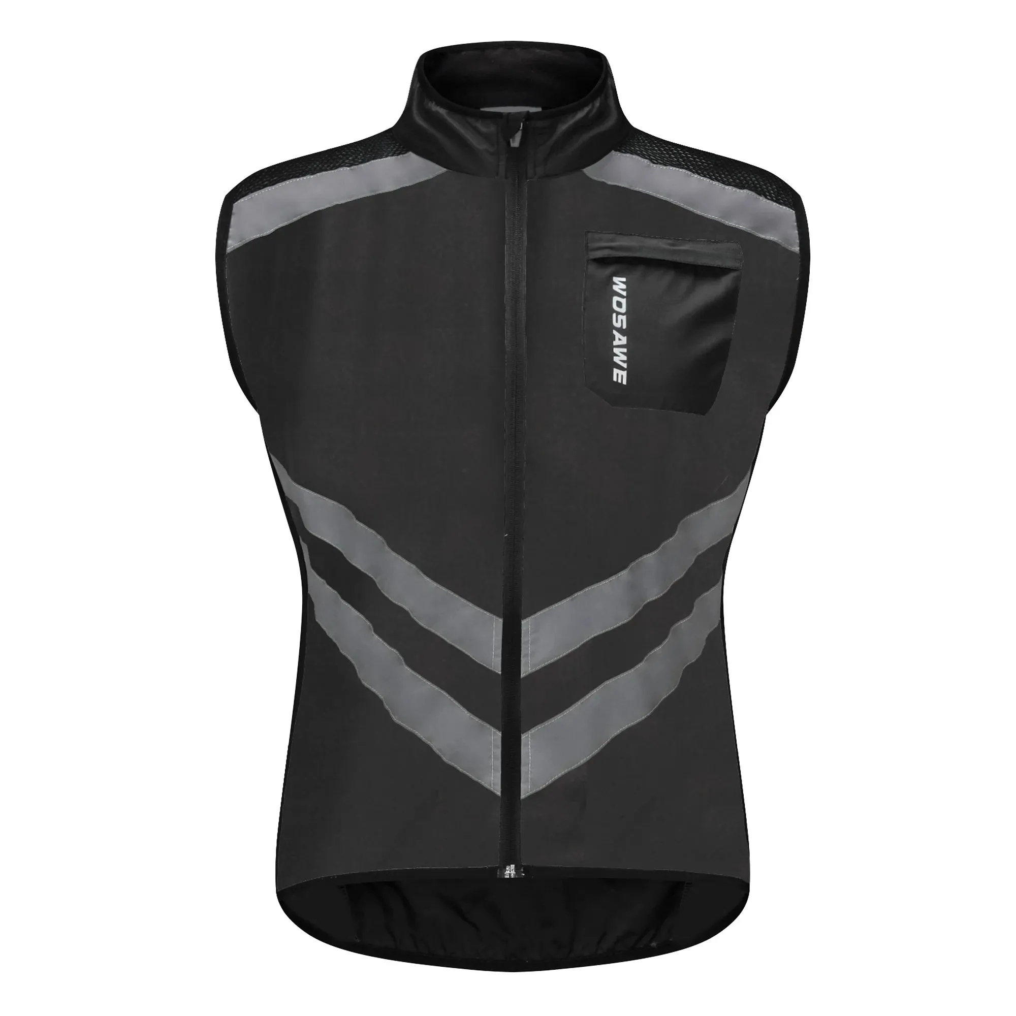 WOSAWE Ultralight Men's Cycling Windbreaker Reflective Jacket
