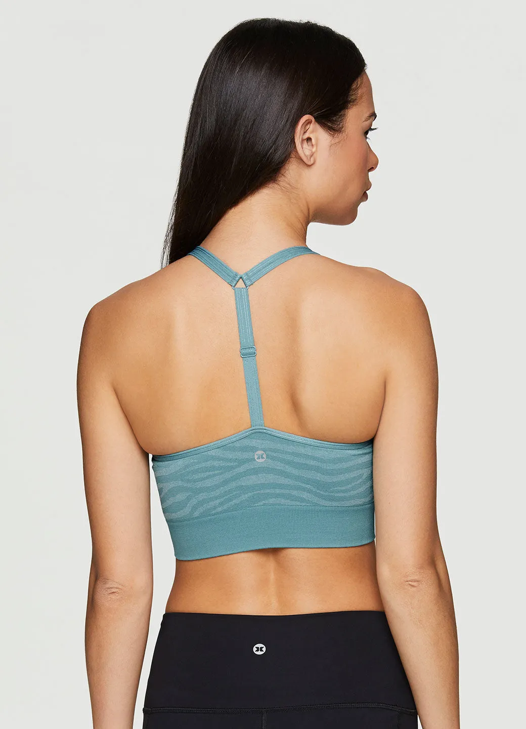 Zebra Jaquard T-Back Bra
